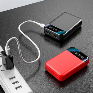 Mini 30000MAh Portable Power Bank Charger with LED Light for Android or iPhone