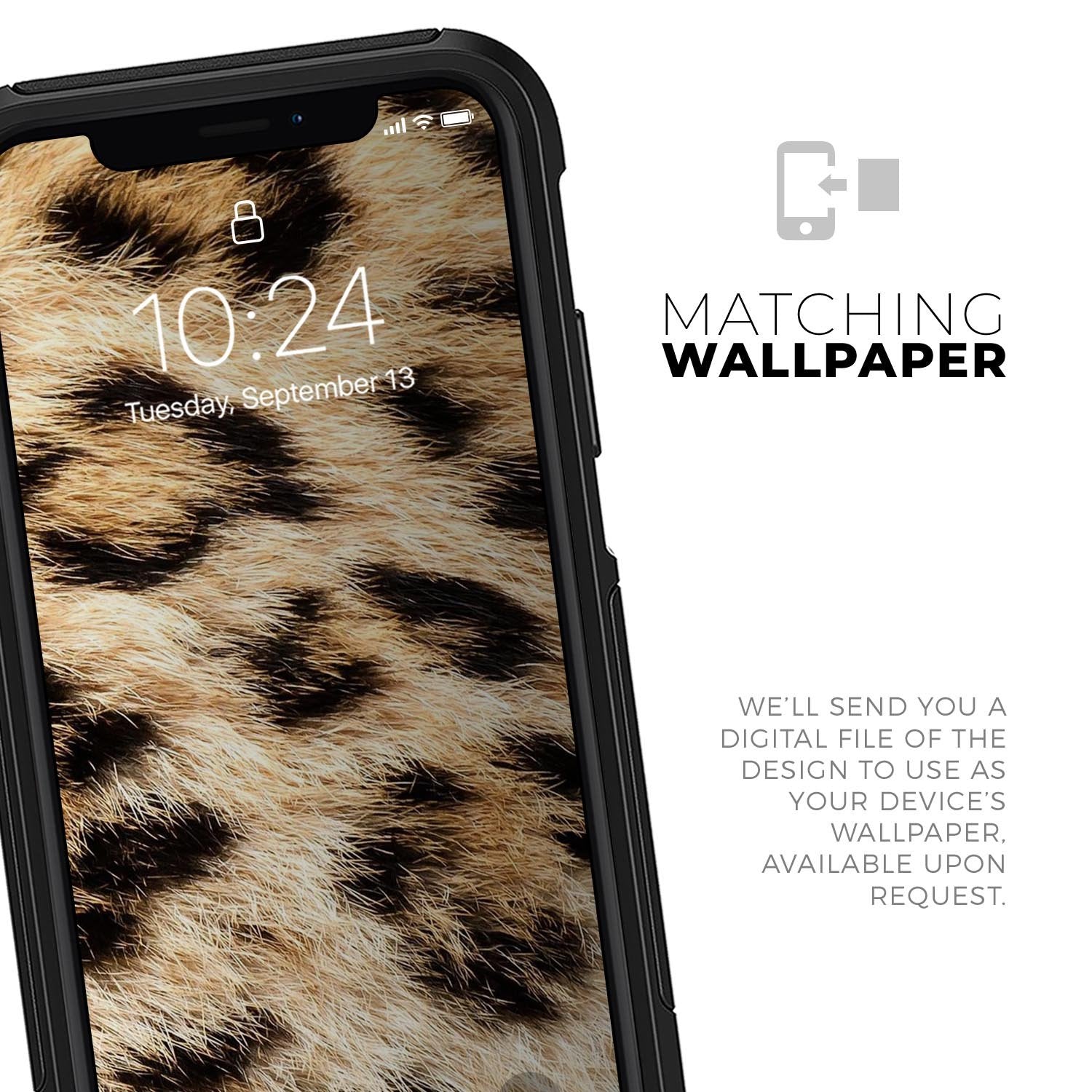 Real Cheetah Animal Print - Skin Kit for the iPhone OtterBox Cases