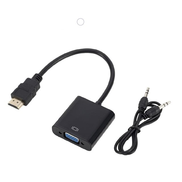 1080P HDMI-compatible to VGA Adapter For Xbox PS4 PC