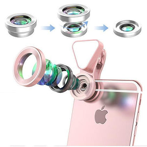 Glow Face 3 In 1 Photo Lens And Fill Lighting Clip